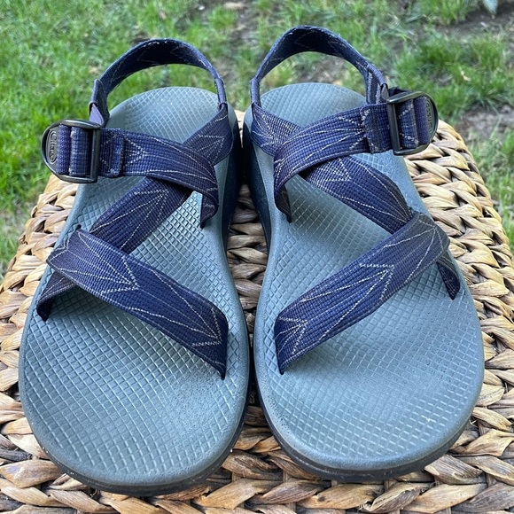 Chaco Zcloud Athletic Sandal AERO Blue Ankle Strap Sandal Buckle Men EU 41 Wide main image 7
